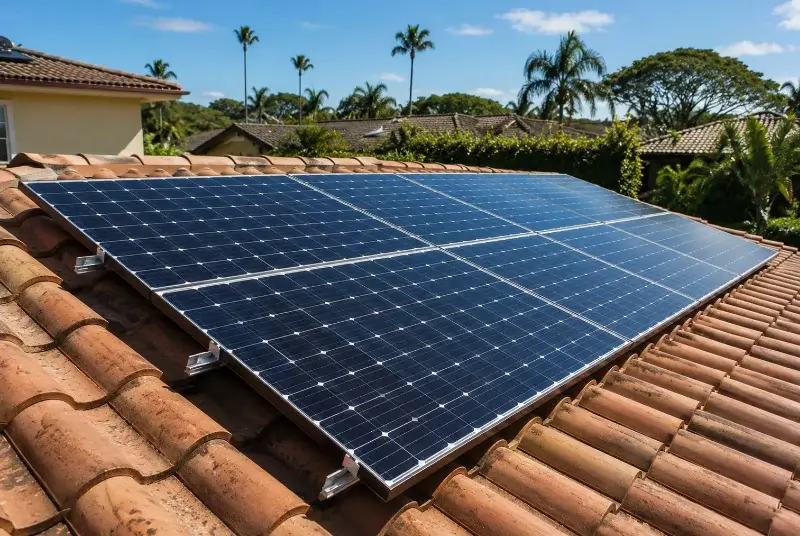 Installation de panneaux solaires à Goyrans